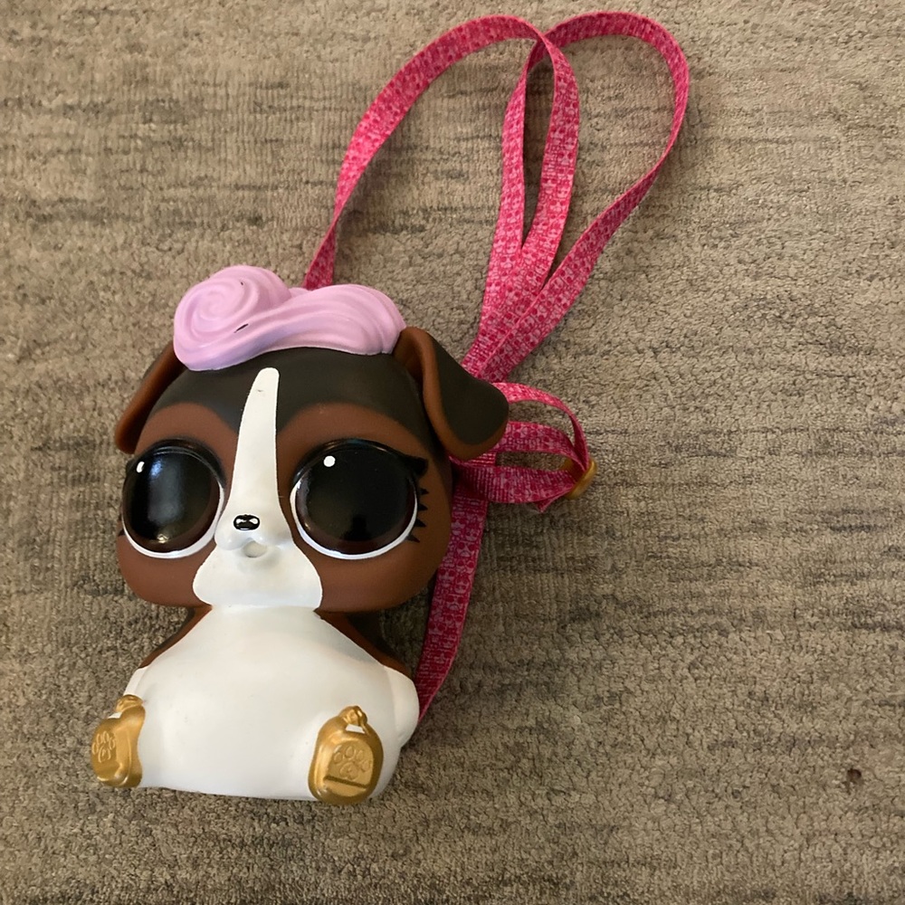 UGC LOL SURPRISE DJ BIGGIE PLASTIC PIGGY BANK WITH BACKPACK STRAPS